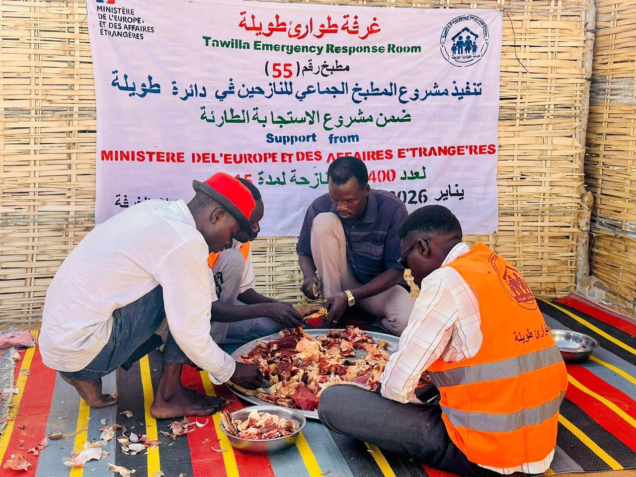 من أنشطة الاستجابة الإنسانية
